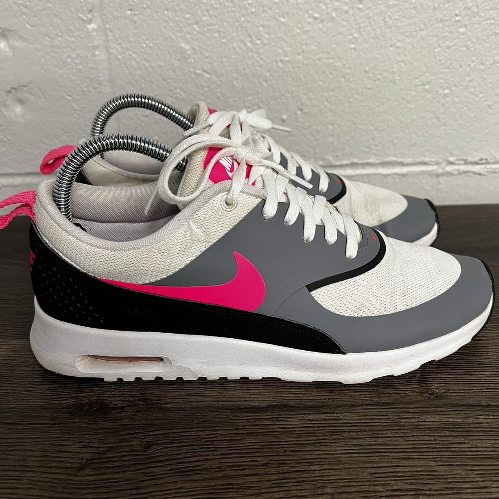 Nike Womens Air Max Thea Running Shoes Multicolor 599409-100 Low Top Lace Up 9M